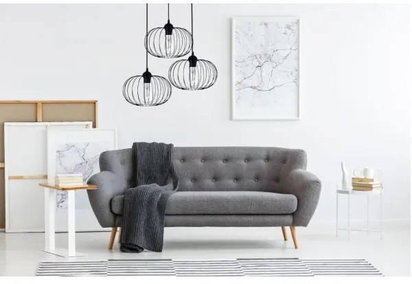 Lustră aplicată BOCCA 3xE27/60W/230V