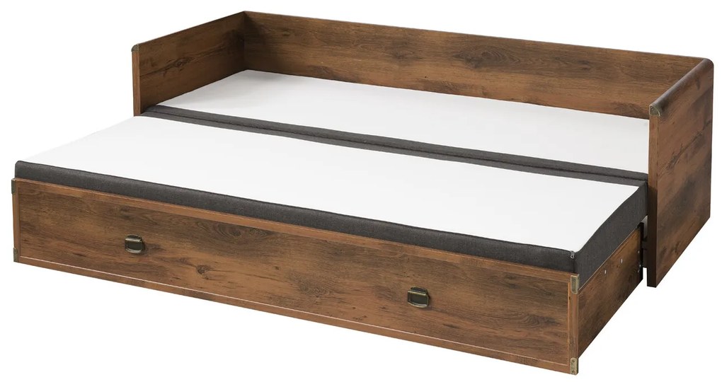 Zondo Pat extensibil 80 până la 160 cm INDIANA JLOZ 80/160 (stejar sutter). 1044406