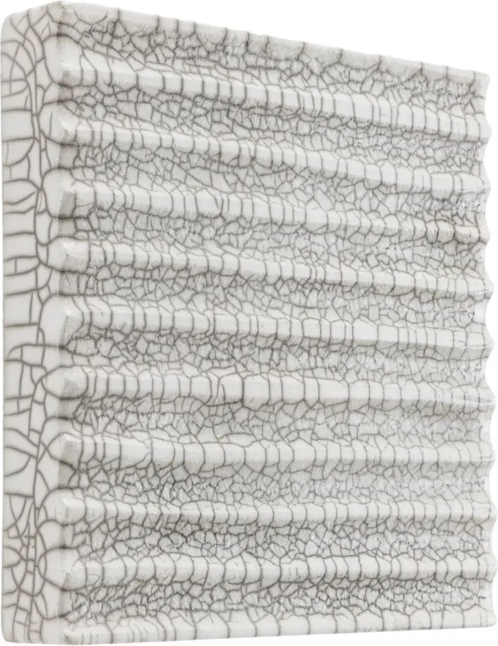 Decoratiune de perete LUX realizata manual din ceramica Division straight