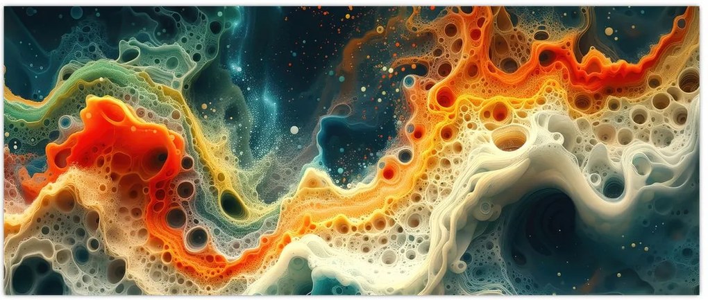 Tablou - Abstracție modernă (120x50 cm)