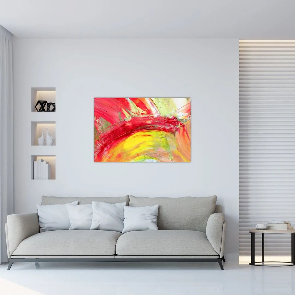 Tablou cu abstracție - pictura (90x60 cm)