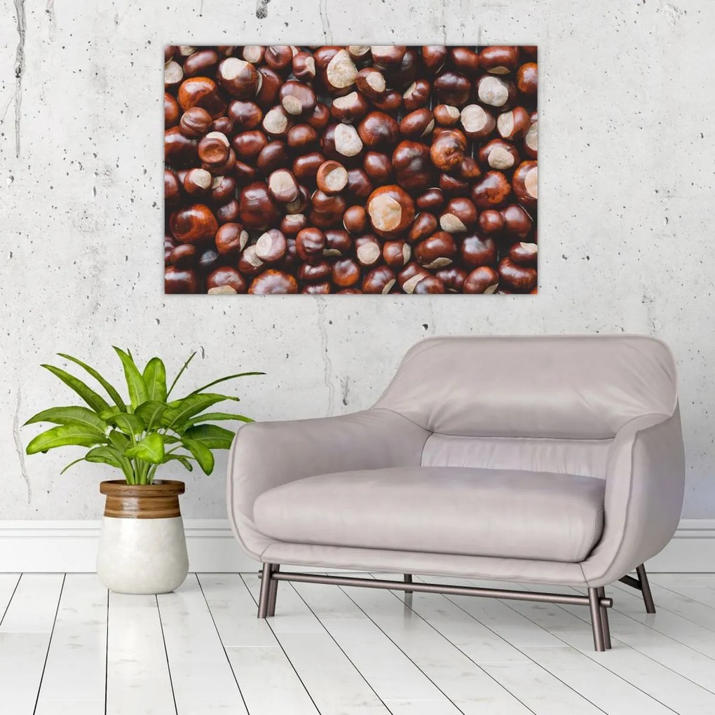 Tablou - Castane coapte (90x60 cm)