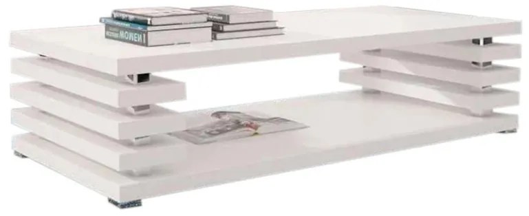 Expedo Masă de cafea DOURO, 120x31x60, alb