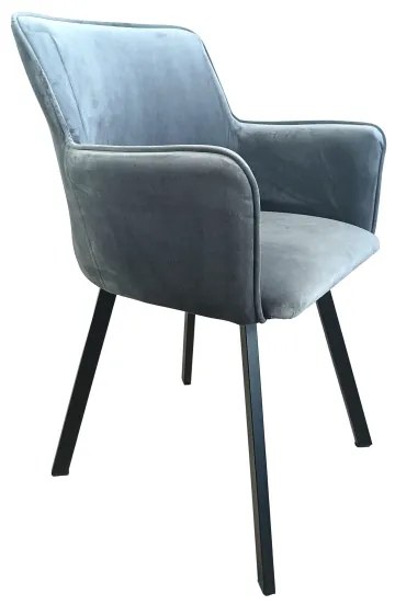 Scaun de sufragerie AMELIA gri