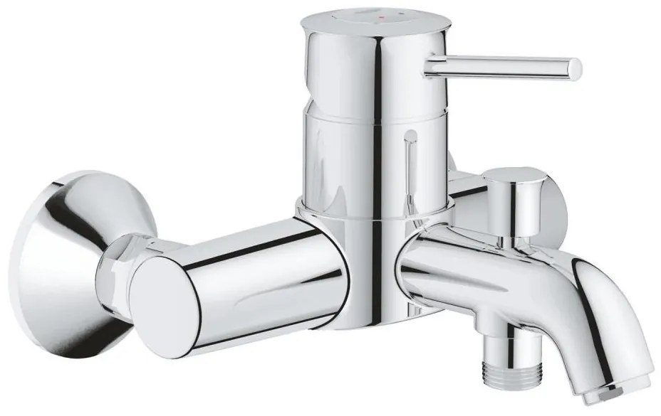 GROHE 32865000 - Baterie pentru cadă BAUCLASSIC DN 15, crom lucios