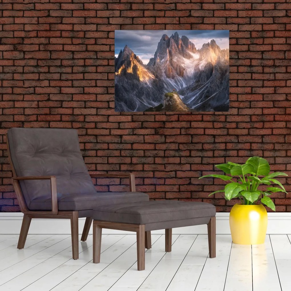 Tablou - Panoramă de munte (70x50 cm)