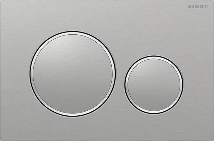 Geberit 115.882.SN.1 - Buton de comandă Sigma20, 24,6 x 16,4 cm, inox