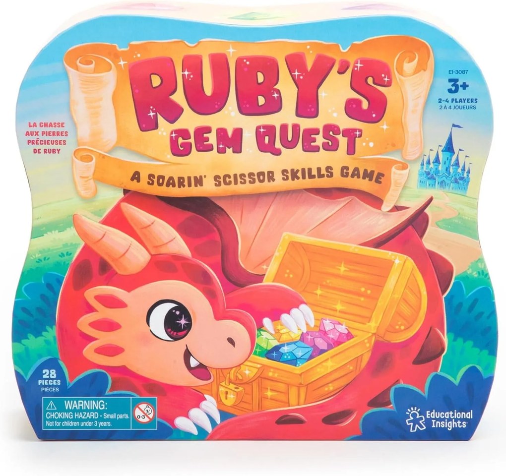 JOC - DRAGONUL RUBY & CURSA DIAMANTELOR - EDUCATIONAL INSIGHTS (EI-3087)