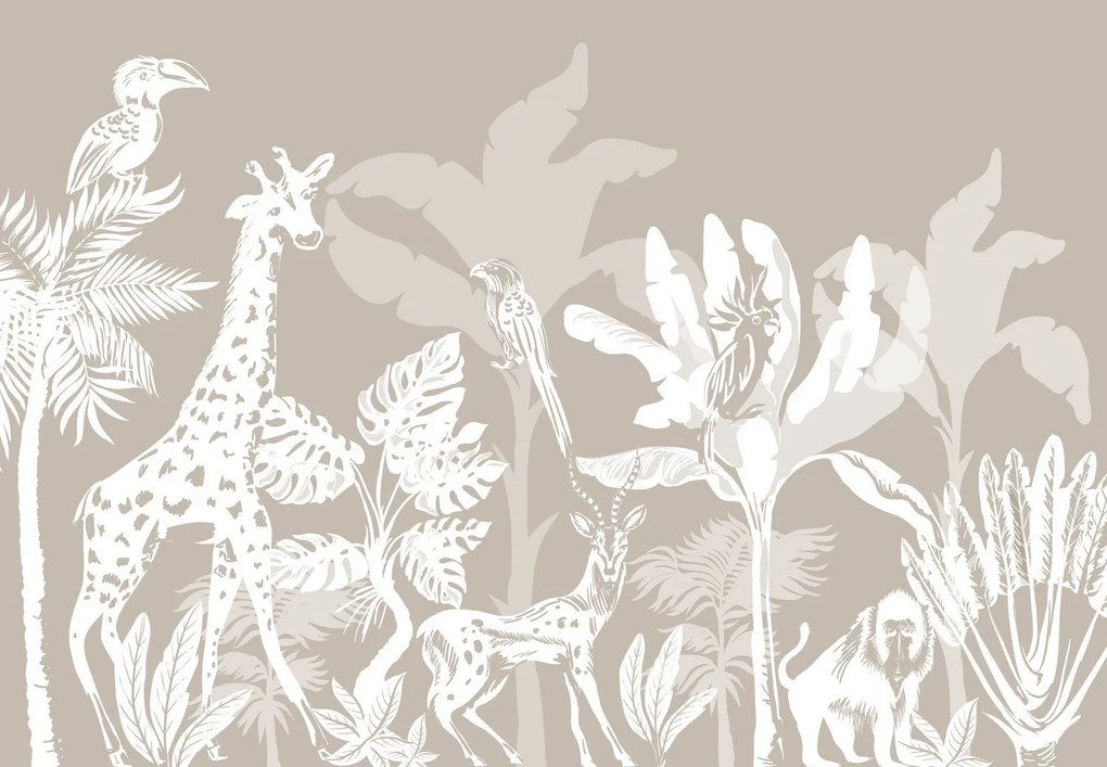 Fototapet - Safari bej (147x102 cm)