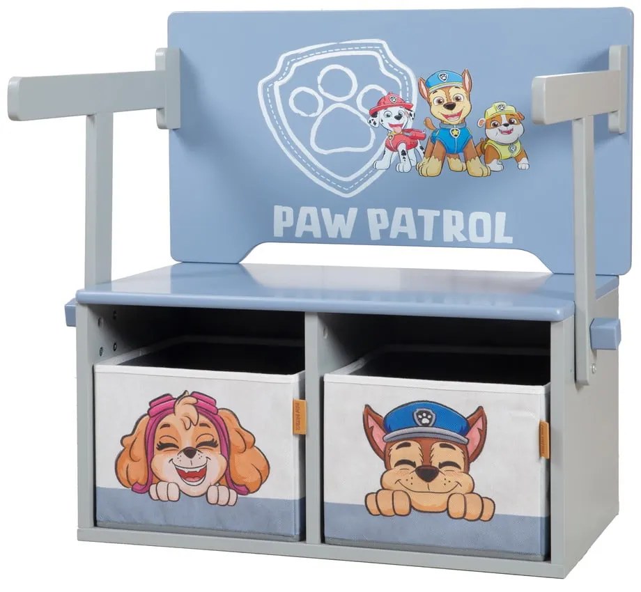 Bancă / masă de copii albastră Paw Patrol – Roba