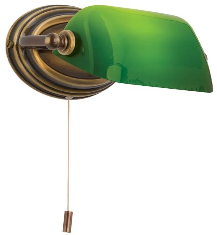 Aplica de perete stil clasic HARVARD patina/verde
