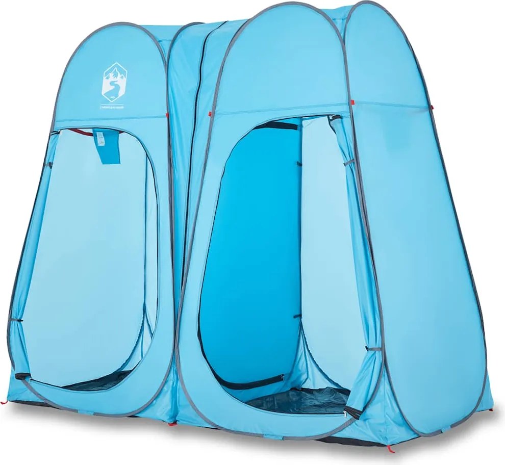 vidaXL Cort de intimitate pop-up, albastru, impermeabil