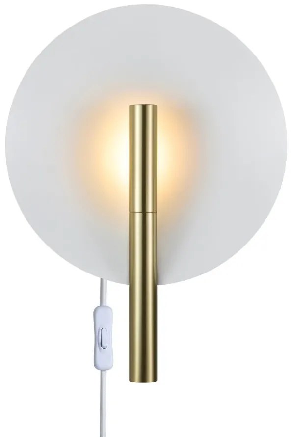 Aplica de perete ambientala design nordic Furiko alama/alb
