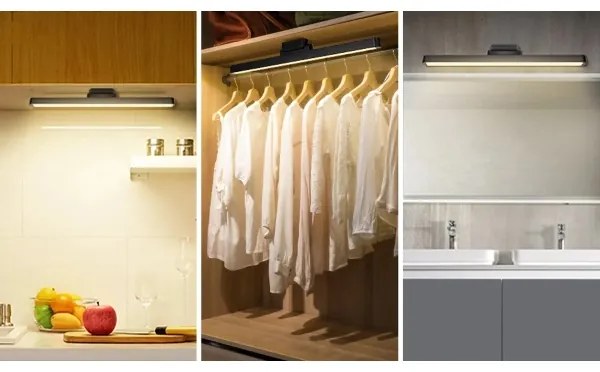 Aplică LED reîncărcabilă dimabilă pentru oglindă Aigostar LED/2,9W/5V