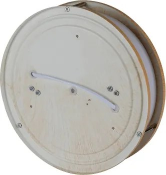 BRILAGI - Plafonieră ELARO 2xE27/40W/230V Ø26 cm, finisaj lemn