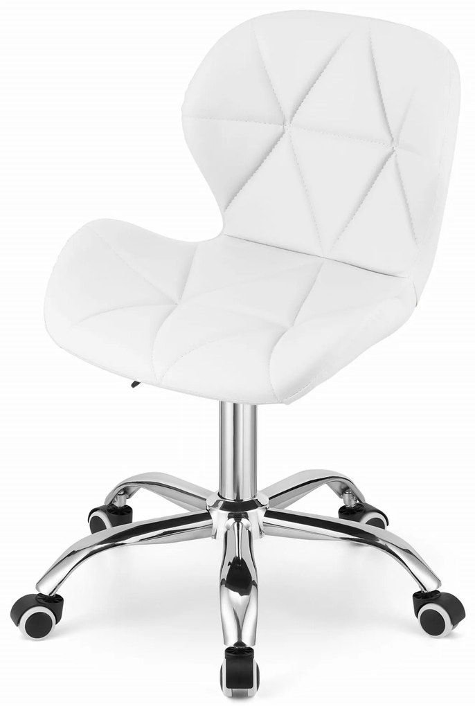 OFERTA Scaun de birou alb AVOLA din piele ecologica II. clasa