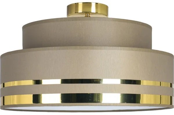 Plafonieră TAMI 1xE27/60W/230V maro/auriu