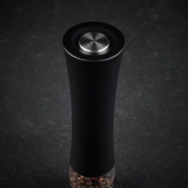 Cole&Mason - Râșniță electrică BURFORD 18 cm, 4xAAA, negru