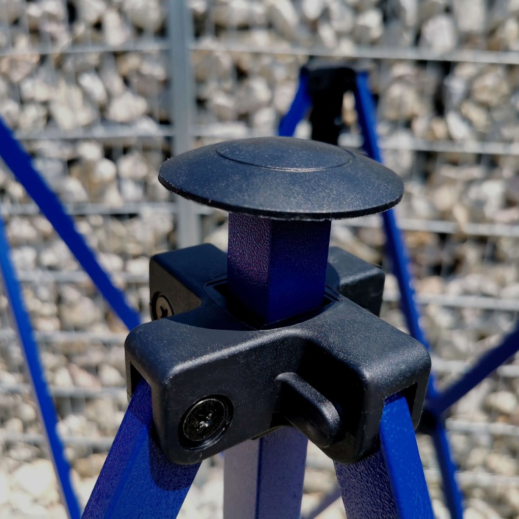 Cort pliabil 2x2m  - fara 3 pereti - Negru