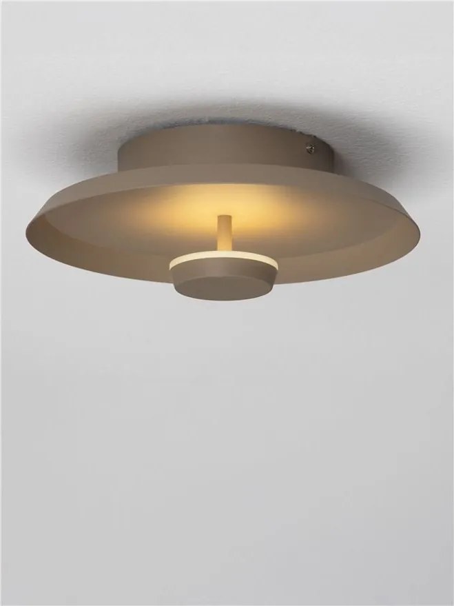 Plafoniera LED stil modern DORELL maro