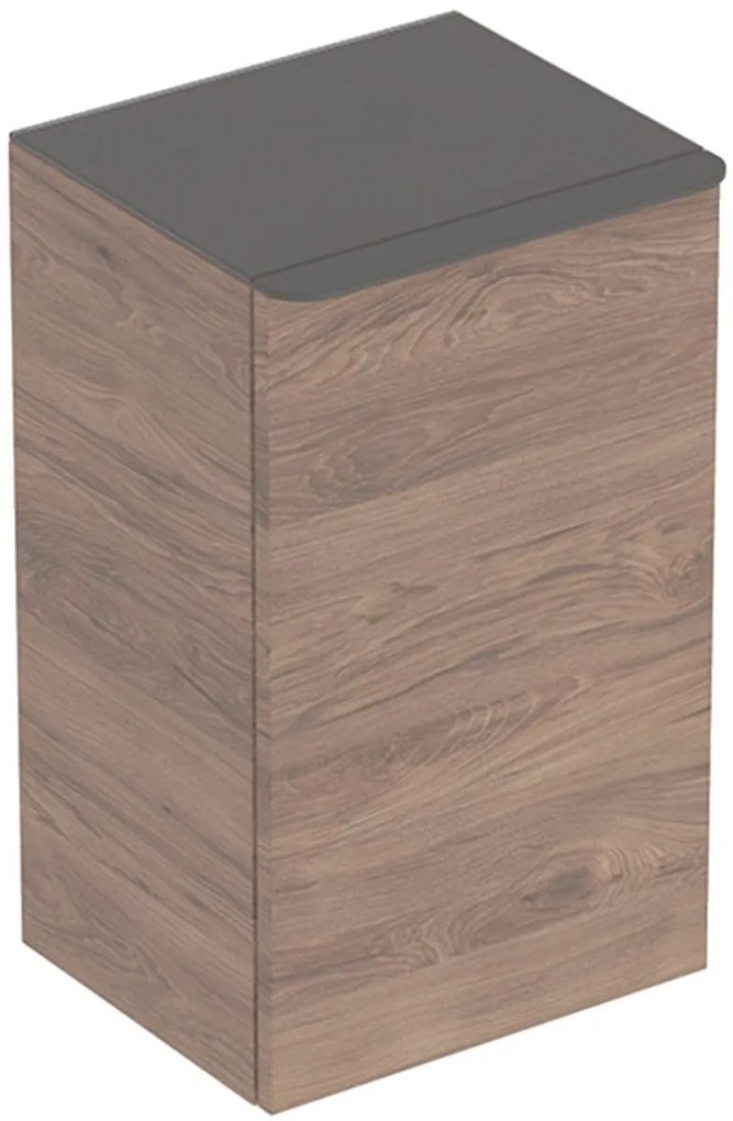Geberit Smyle Square dulap 36x32.6x60 cm laterala pe perete nucă 500.359.JR.1