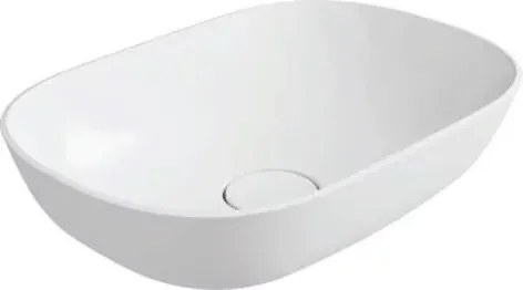 Lavoar pe blat din compozit Marmite Alessia 50x35 cm