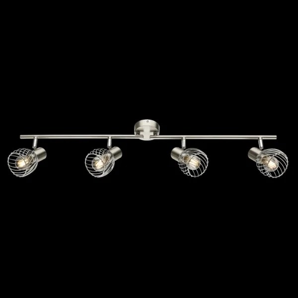 Spot TEXAS 4xE14/40W/230V crom mat Globo 54809-4