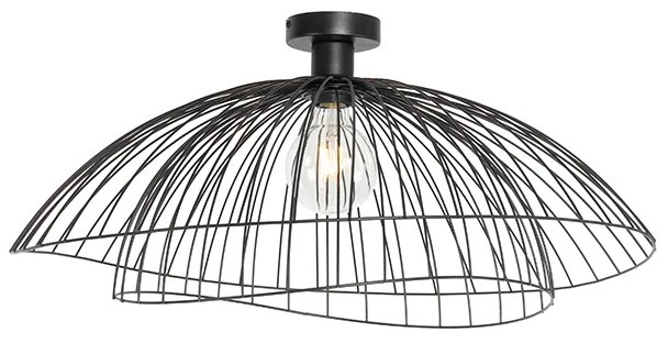 Plafoniera de design neagra 66 cm - Pua