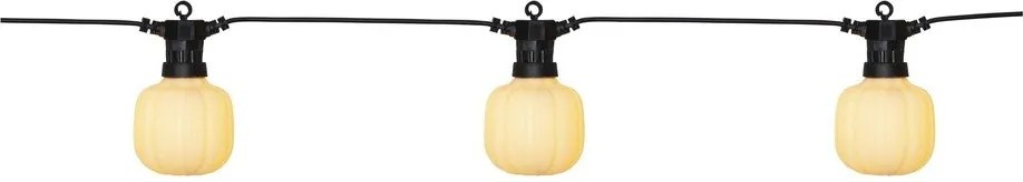 Șirag luminos LED de exterior pentru petreceri Star Trading Circus Maxi, negru, lungime 5 m