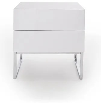 Noptieră ROCKY albă