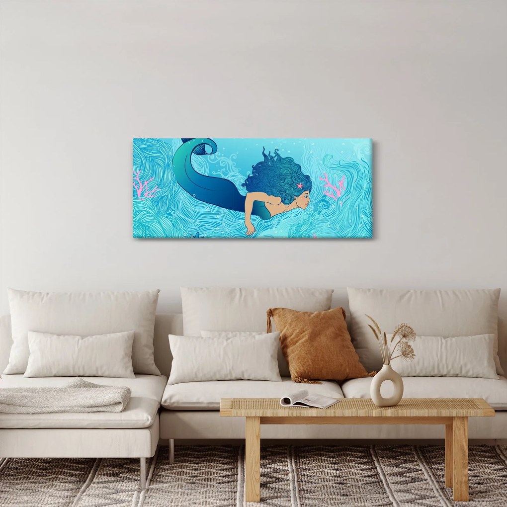 Tablou - Sirena (120x50 cm)