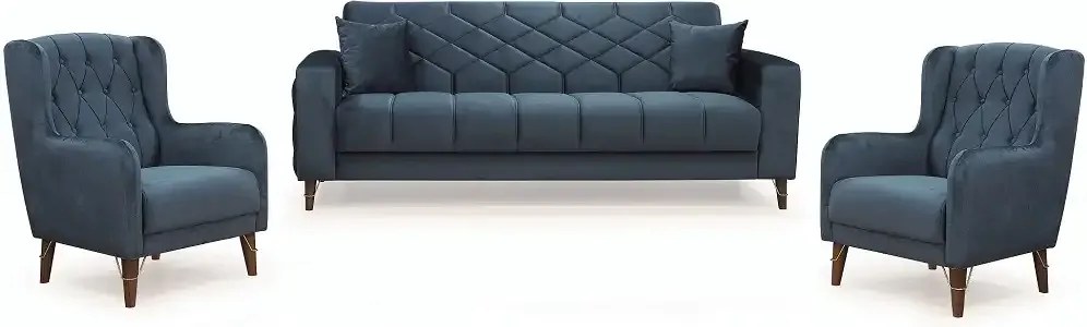 Set canapea cu 2 fotolii Milas