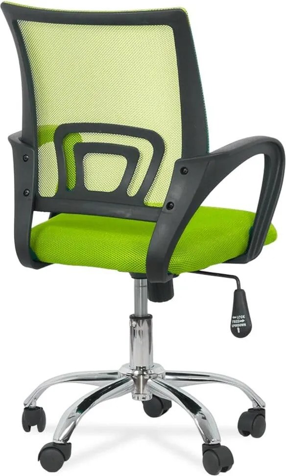 Scaun de birou din mesh OFF 619 verde