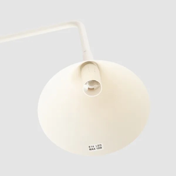 Sollux SL.2569 - Lampă de masă NOX 1xE14/10W/230V crem