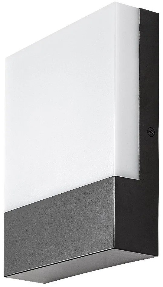 Aplica LED iluminat exterior, Protectie IP44, Gimone negru