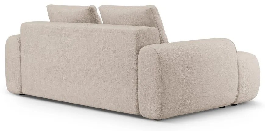 Canapea maro deschis 200 cm Linz – Cosmopolitan Design