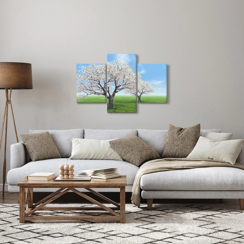 Tablou cu copaci (90x60 cm)