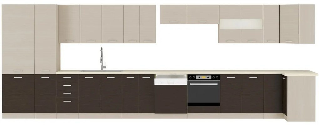 Expedo Set de bucătărie AVIGNON 180 PLUS + chiuvetă de bucătărie