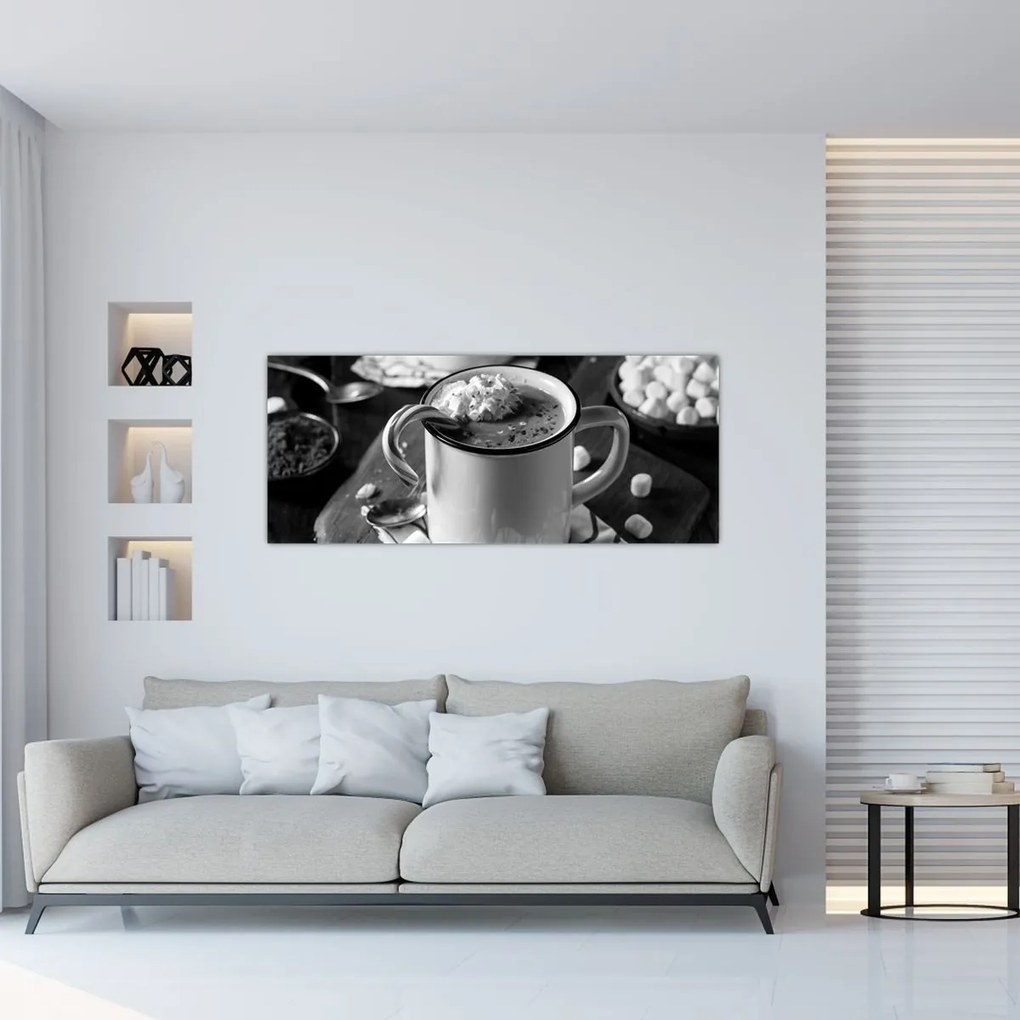 Tablou - Ciocolată caldă de Crăciun (120x50 cm)