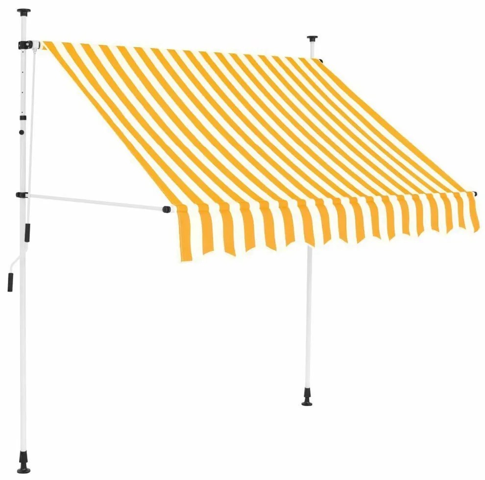 Copertina retractabila in diferite dimensiuni si culori-cu dungi galbene-200x120 cm