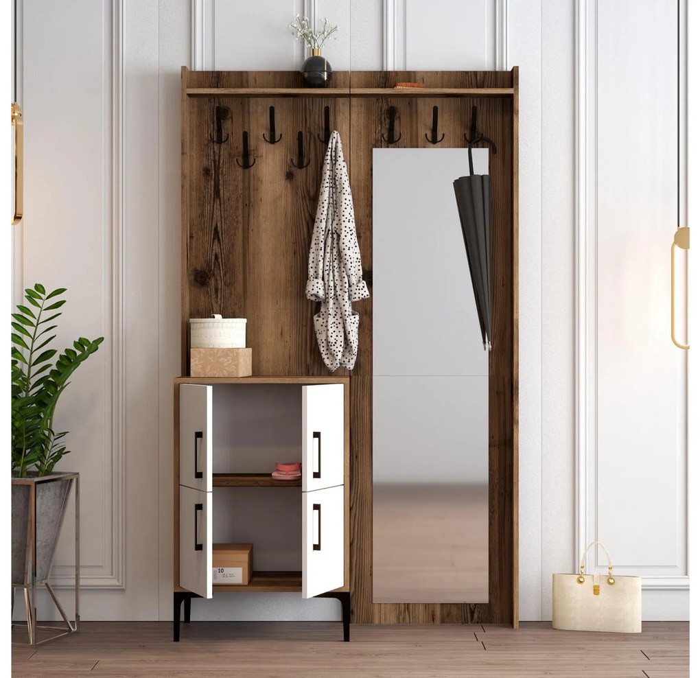 Mobilier hol Betina BC (Nuc + Alb). 1088694