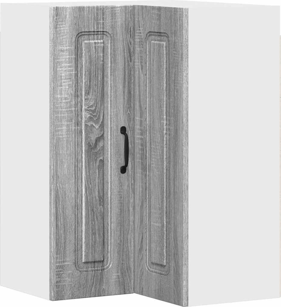 vidaXL Dulap de bucătărie Kalmar Gri Sonoma 57 x 57 x 80 cm