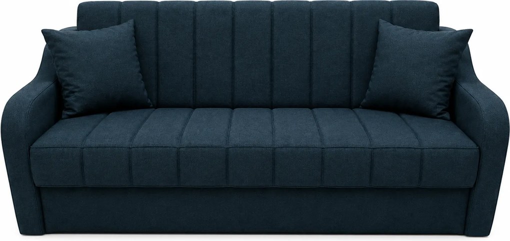 Canapea ALEX extensibila, 3 locuri, cu lada de depozitare, stofa bej, 220x90x90 Bej