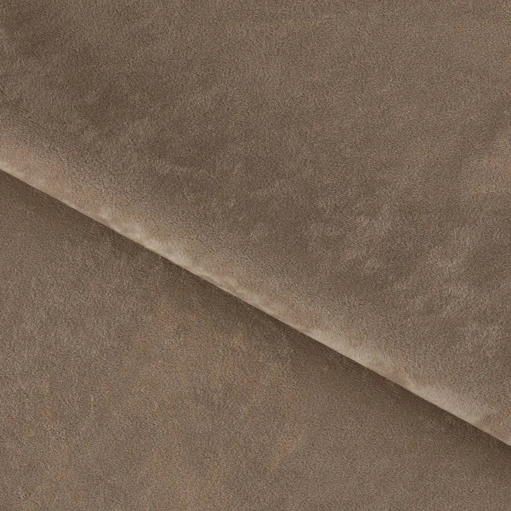 Pat galben ocru/bej tapițat/din placă aglomerată de lemn cu spațiu de depozitare cu saltea 80x190 cm Parys – ELTAP