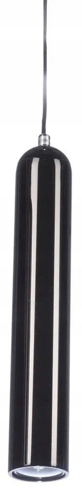 Pendul design modern TUBO 1 Black/Chrome