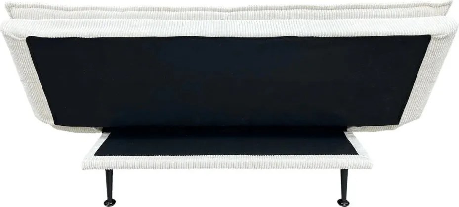 Canapea extensibila, Catifea Raiata Bej JAZZ 195cm