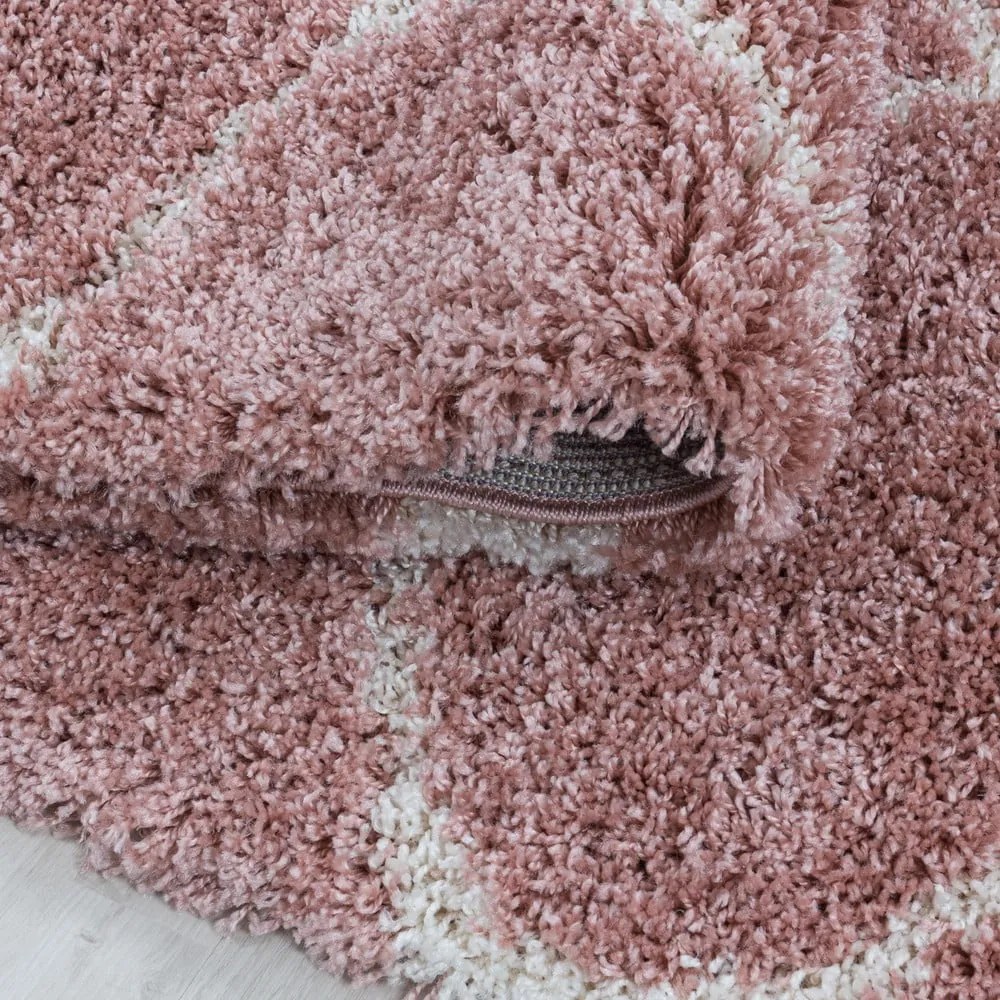 Covor tip traversă roz 80x250 cm Salsa – Ayyildiz Carpets