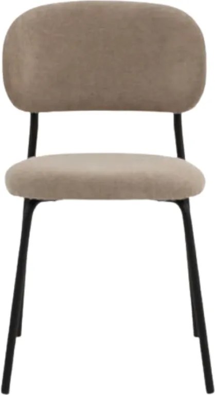 Scaun NEO, tesatura, structura metalica - BEJ