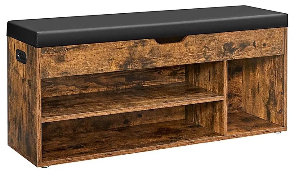 Pantofar VOREN maro/negru