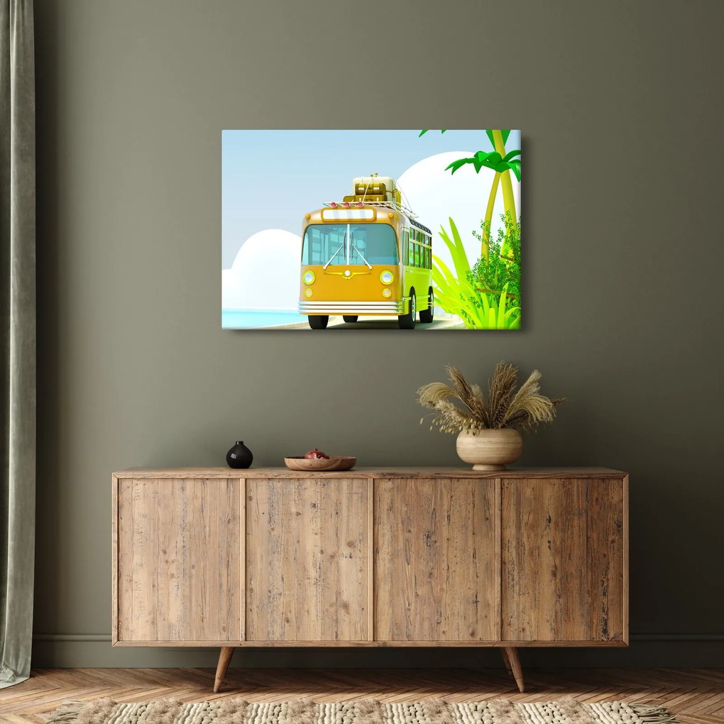 Tablou - Excursie tropicală (90x60 cm)